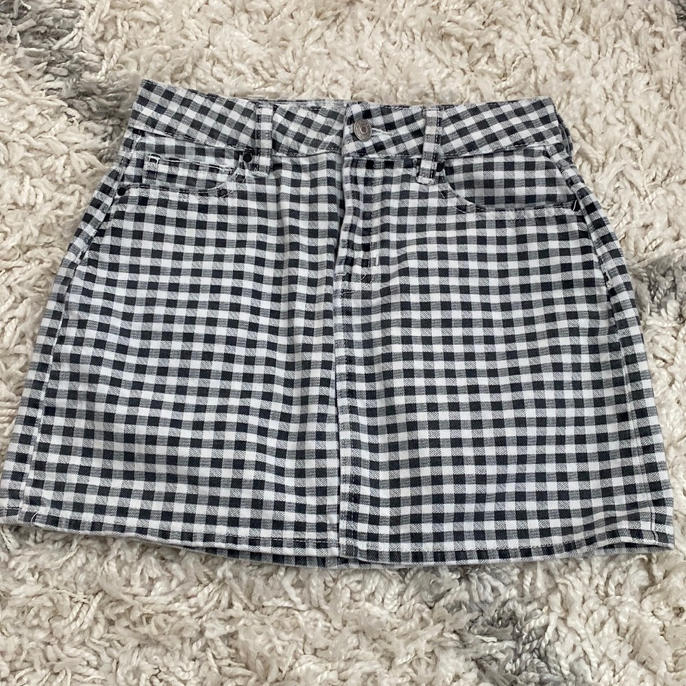 Pacsun plaid skirt